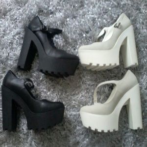 Price for 2 Pairs of Soda Platform Maryjanes